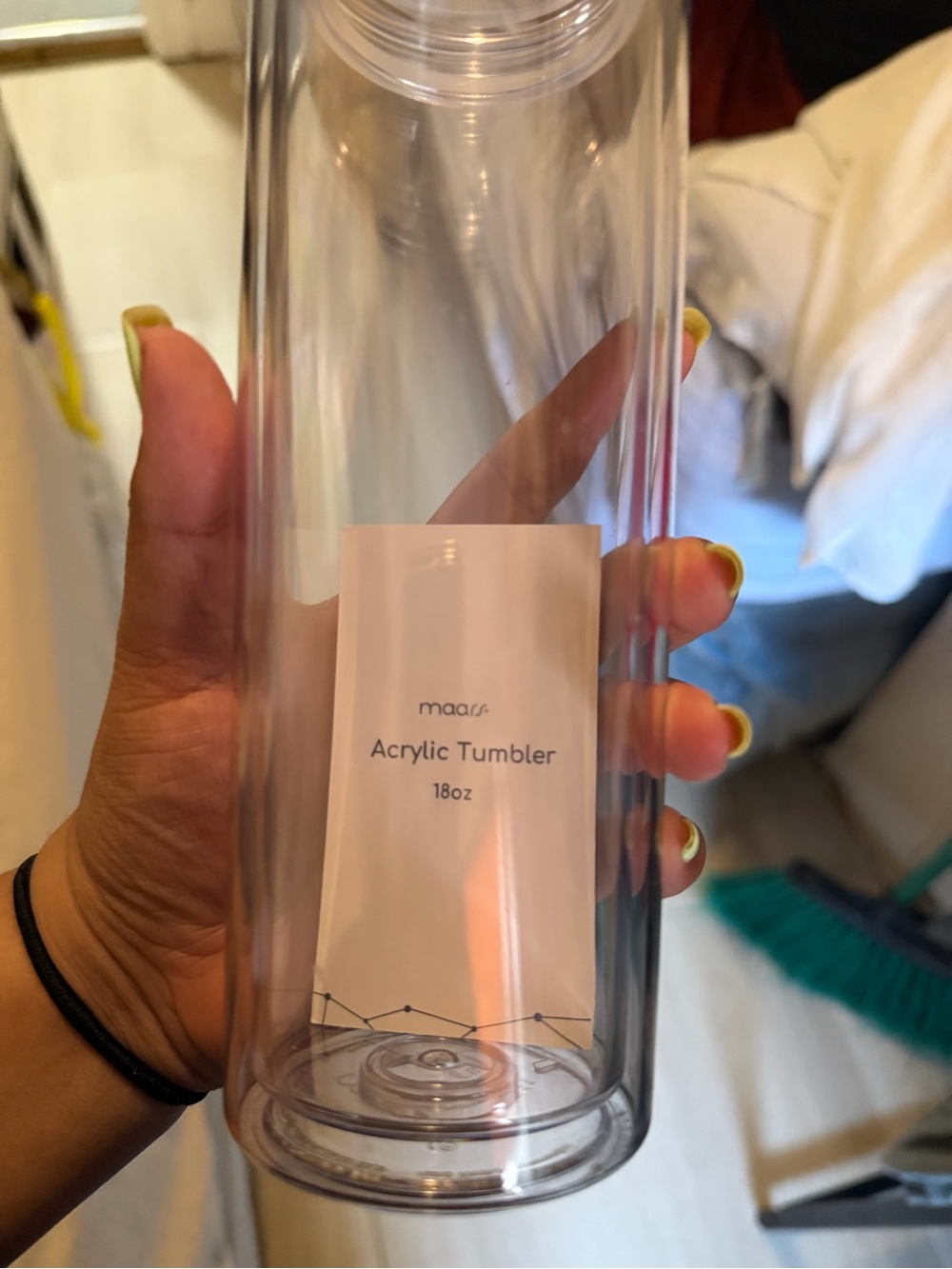 Clear Acrylic Tumbler - 18oz